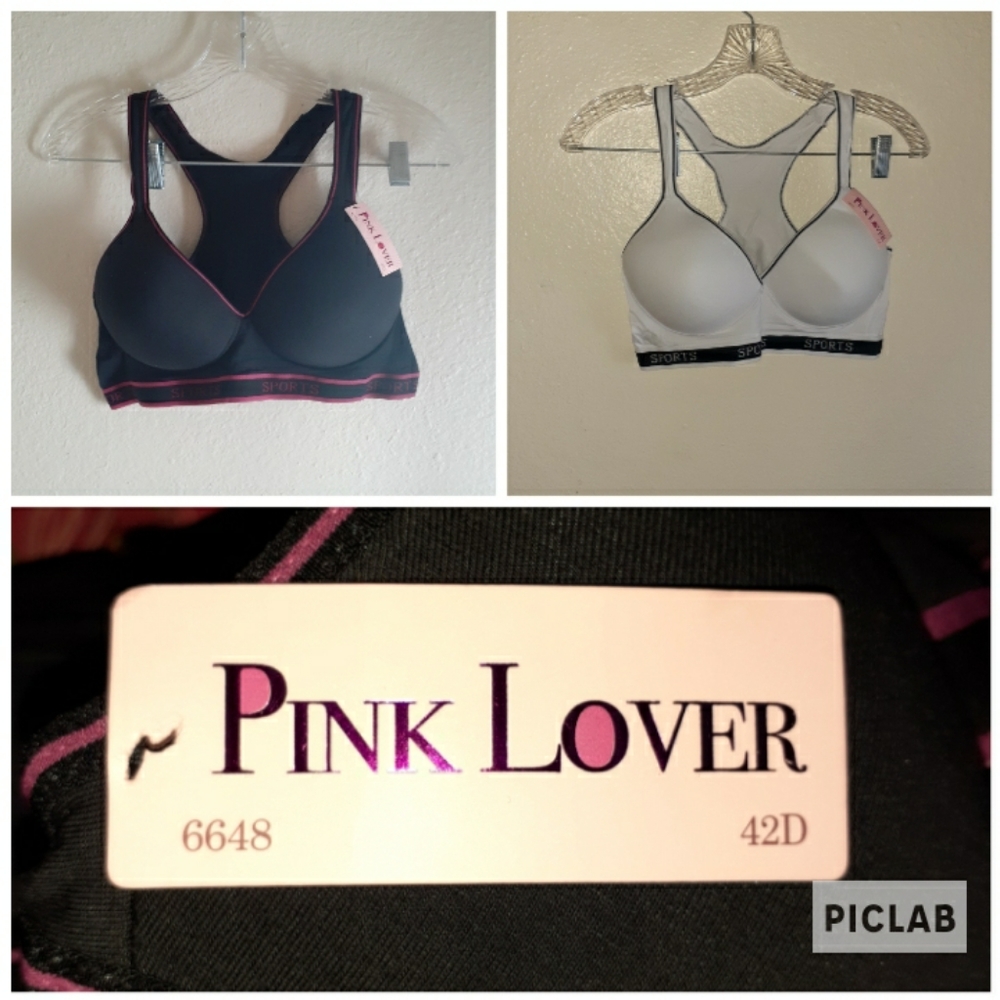 2 Sports Bra 42D NWT with stretch.